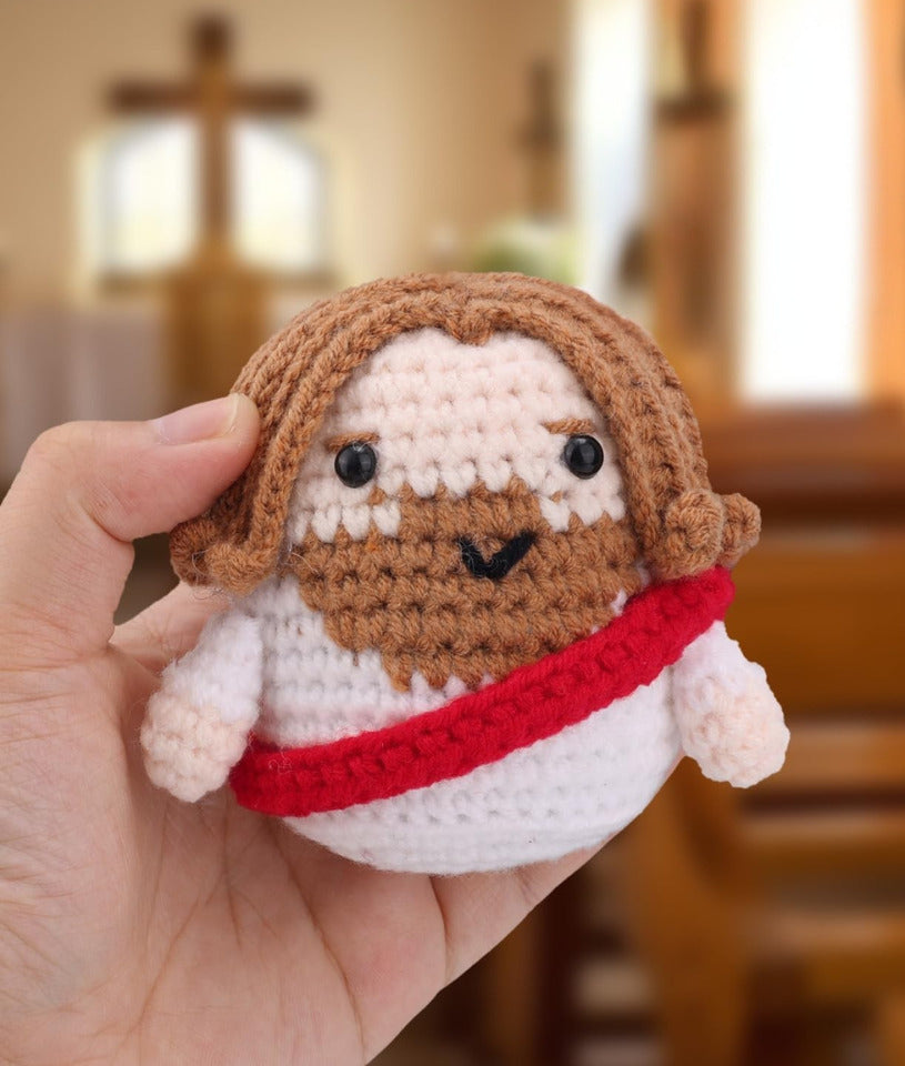Handmade Jesus Crochet